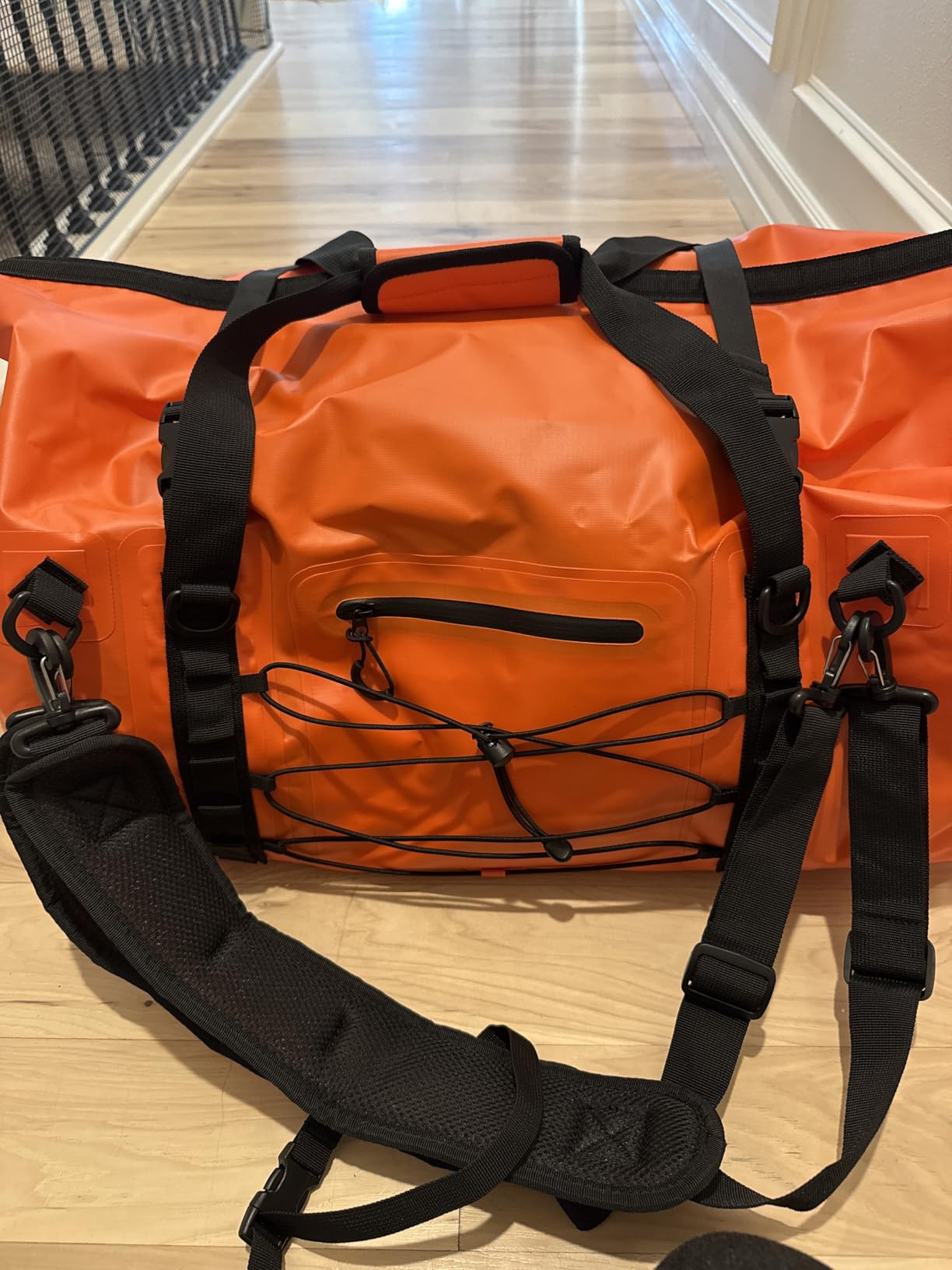 80L Dry Bag Large Waterproof Bag Roll-Top Heavy Duty Fishing Duffel Bag with Durable Straps & Handles for Kayaking Paddle boarding Boating Rafting Fishing Canoeing Camping customer photo 1