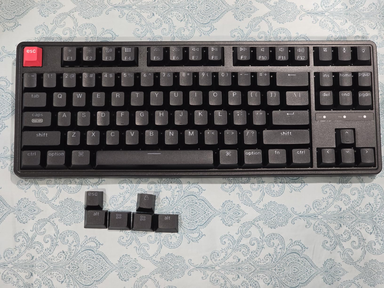 Keychron C3 Pro TKL 80% Wired Mechanical Keyboard, 8K Polling Rate, QMK/VIA Programmable, Hot-Swappable, RGB Backlit Shine-Through Keycaps, Banana Switch, for Windows/Mac customer photo 2
