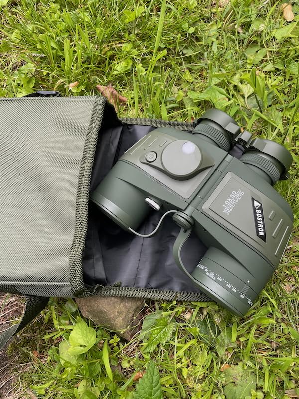 10x50 Waterproof Marine Binoculars with Rangefinder Compass customer photo 2