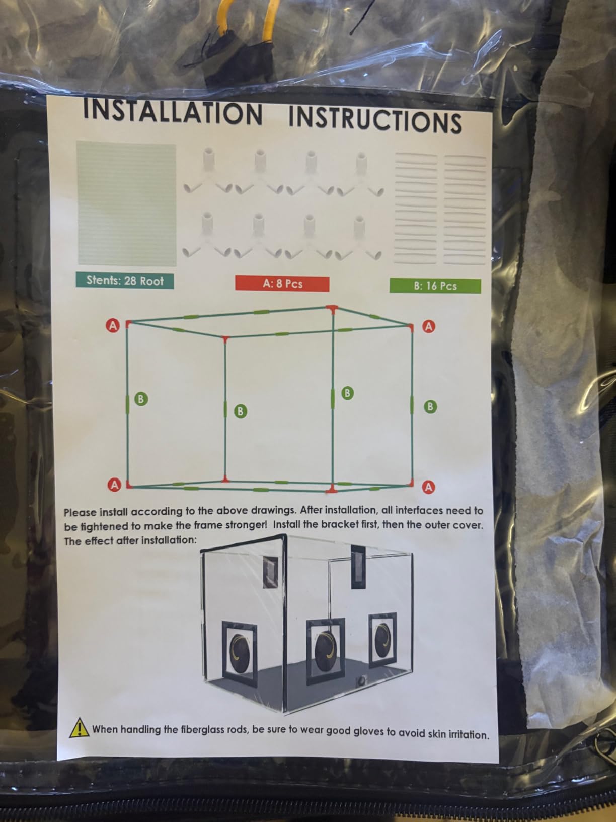 Mushroom Mycology Large Still Air Box 31.5X 20.5X 20.5 inch Professional-Grade Grow Tent with Flow Hood & Monotub Kit, Mushroom Planting Bag Tent Kit for Spores Horticulture Supplies Home Scientists customer photo 1
