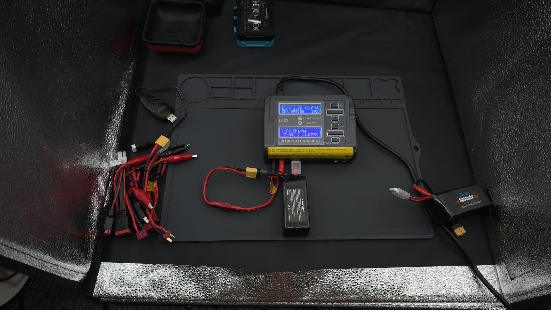 LiPo Battery Charger Dual 10A RC Fast Balance Battery Charger Discharger | 1S-6S LiPo Li-ion Life LiHV customer photo 1
