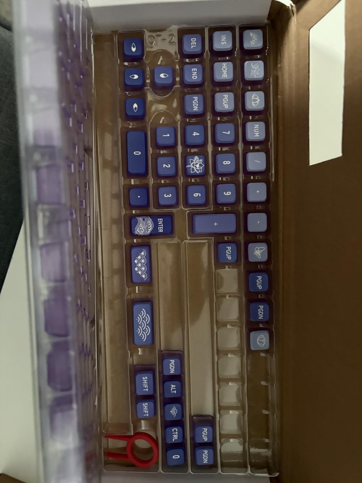 Guffercty kred 150 Keys ASA Keycap PBT Double-Shot Custom Keycaps Set with 6.25u and Split Spacebar for ANSI & ISO Layout MX Switches Mechanical Keyboard (ASA-Carbon) customer photo 2