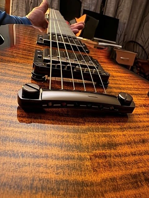 AKLOT 24-Fret Electric Guitar Kit, 40 inch Single Cut (LP Style), Modern Playability Coil-Split Humbucker Pickups, 18:1 Tuning Pegs,W/Guitar Accessories Gig Bag,Cable,Strap,Picks,Strings,Tuner,Book customer photo 1