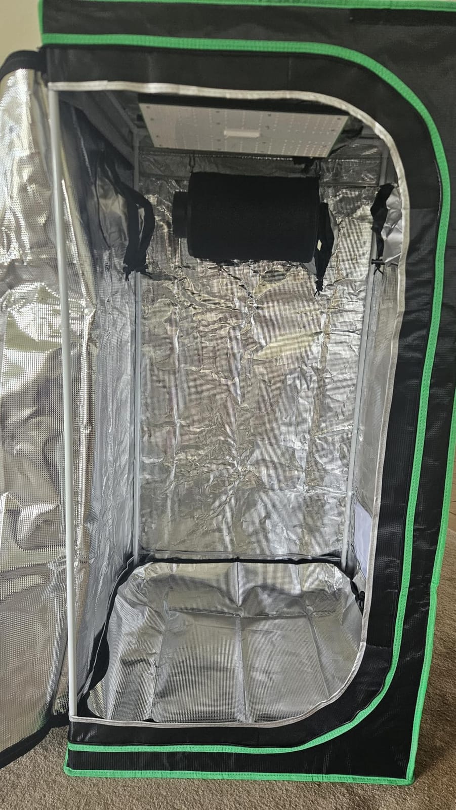 Grow Tent Complete Setup 2x2, 70W Full Spectrum LED Grow Light & 24