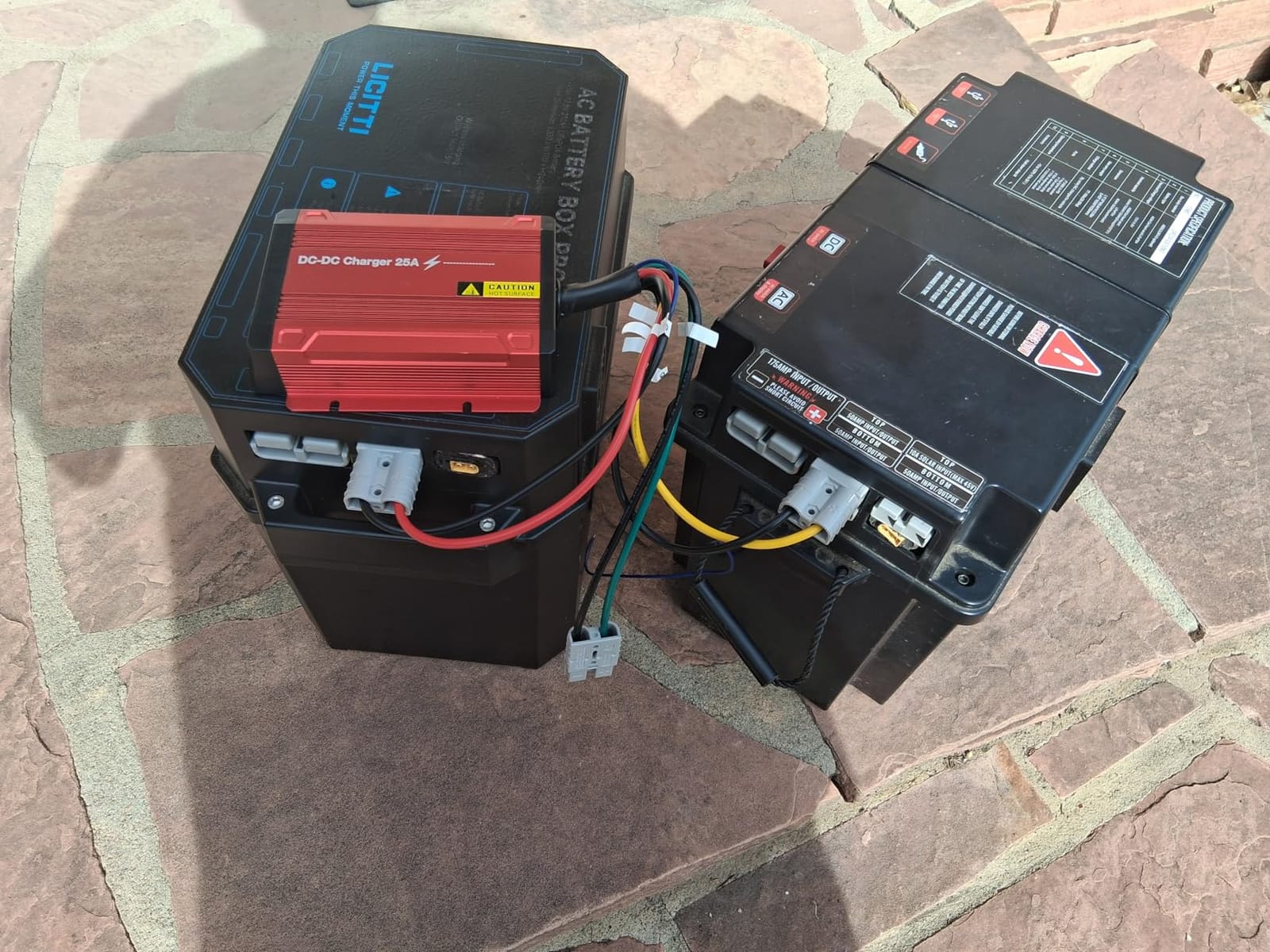 12V DC to DC Charger with MPPT IP68 Waterproof Battery Charger for RV, Boat, Car, Solar and Alternator Input for AGM, Gel, Cal, STD, Lithium LiFePO4 customer photo 2