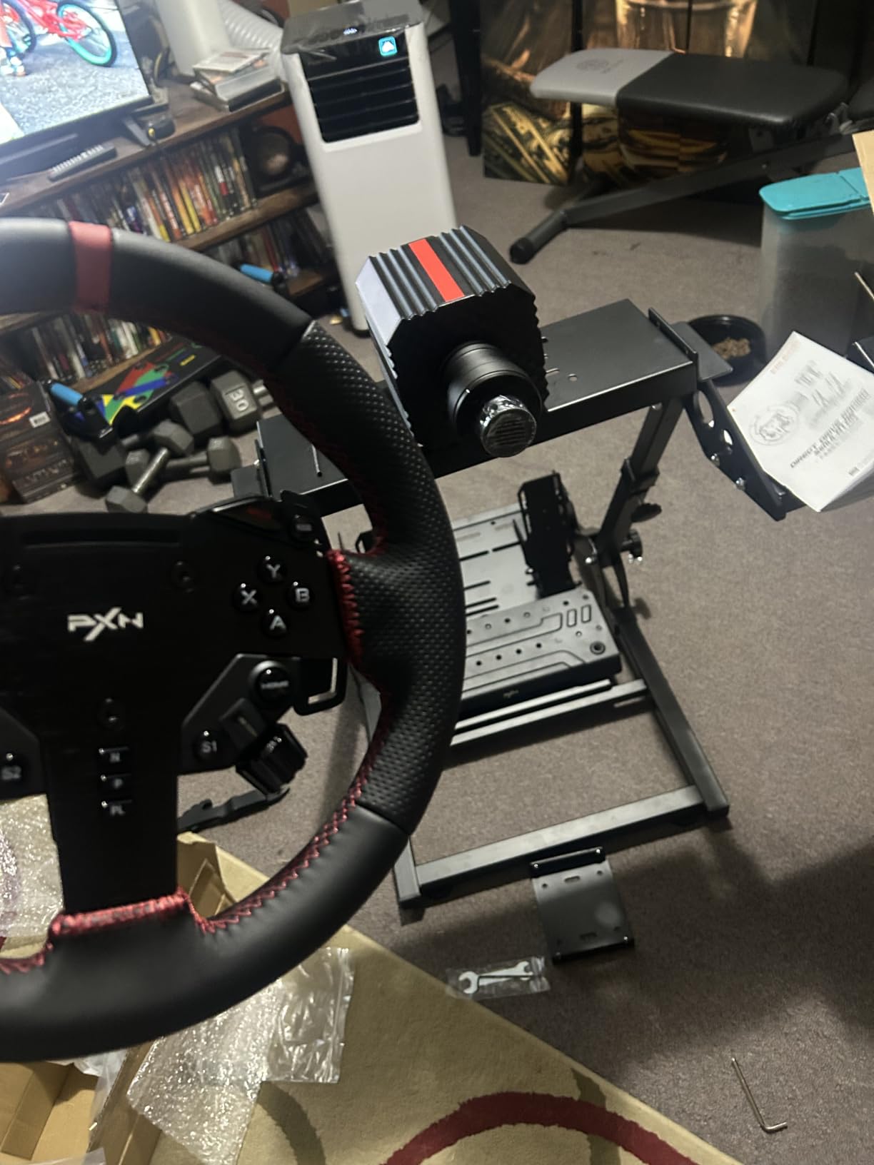 PXN VD6 Bundle: Racing Wheel and Pedals, 6 Nm Direct Drive Force Feedback customer photo 2