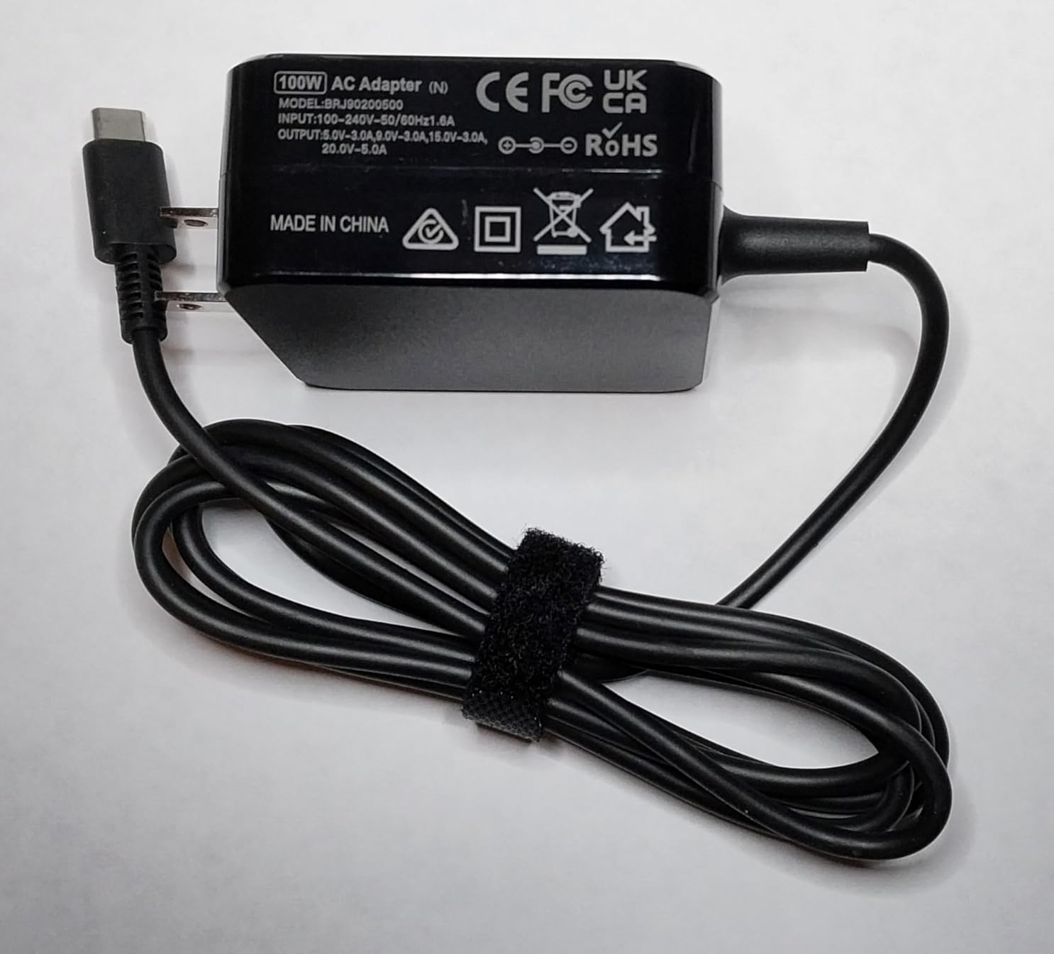 100W USB C Laptop Charger PD Fast Charging Power Adapter Compatible with MacBook Air/Pro 13, Dell XPS 13 Latitude, Lenovo ThinkPad Yoga IdeaPad, HP Spectre Envy EliteBook, ASUS ZenBook customer photo 1