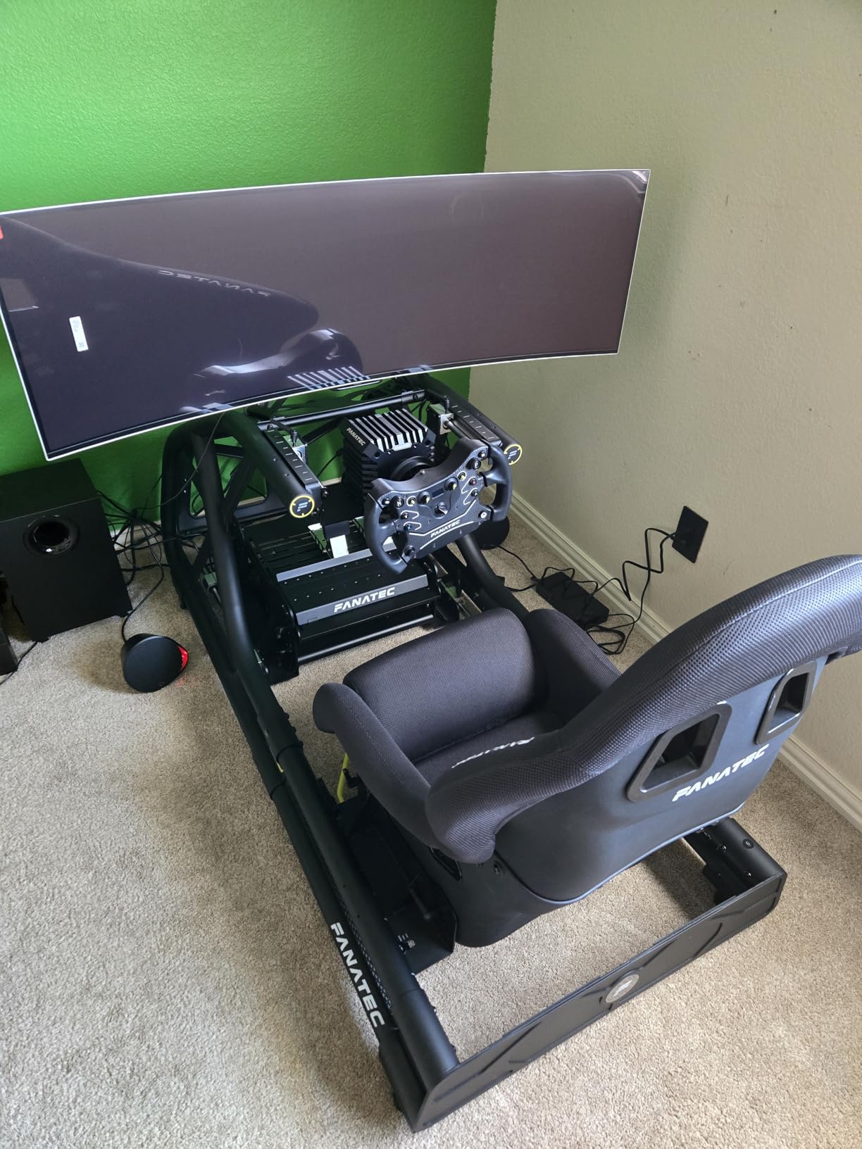 FANATEC Sim Racing CSL DD QR2 Wheel Base – 5 Nm Direct Drive Base, Dynamic Force Feedback, QR2 Motorsport-Derived Quick-Release System – PC customer photo 1