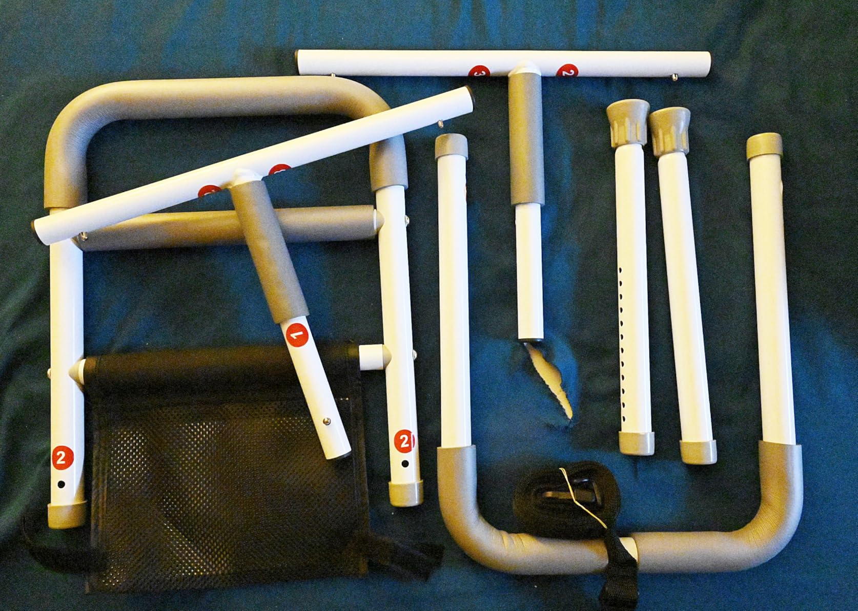 Bed Rails for Elderly Adults Safety with Bedside Support Legs customer photo 1
