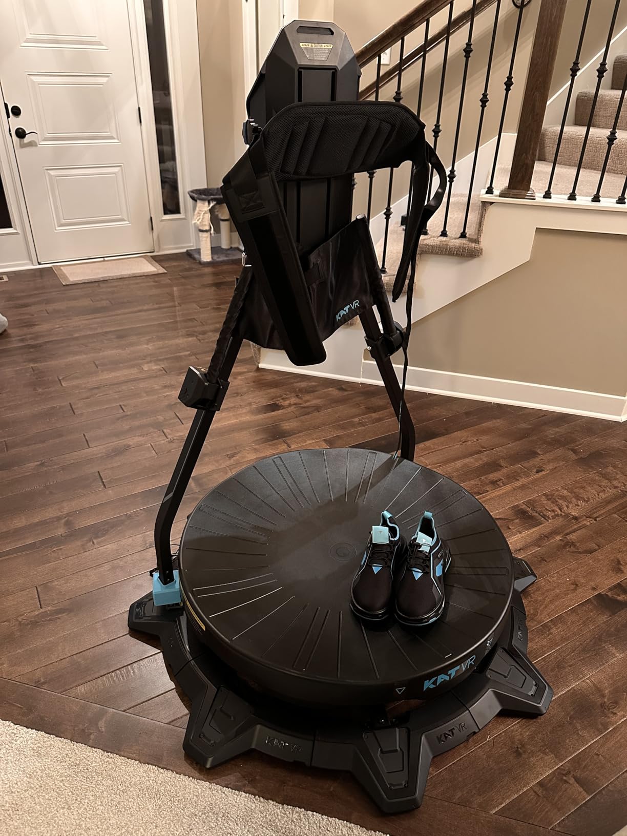 KAT Walk C2 VR Series | 360° Omnidirectional Walking Pad & Accessories for Immersive VR Gaming & Fitness | Compatible with SteamVR, Quest, Oculus | Plus E | US Size 13 customer photo 1