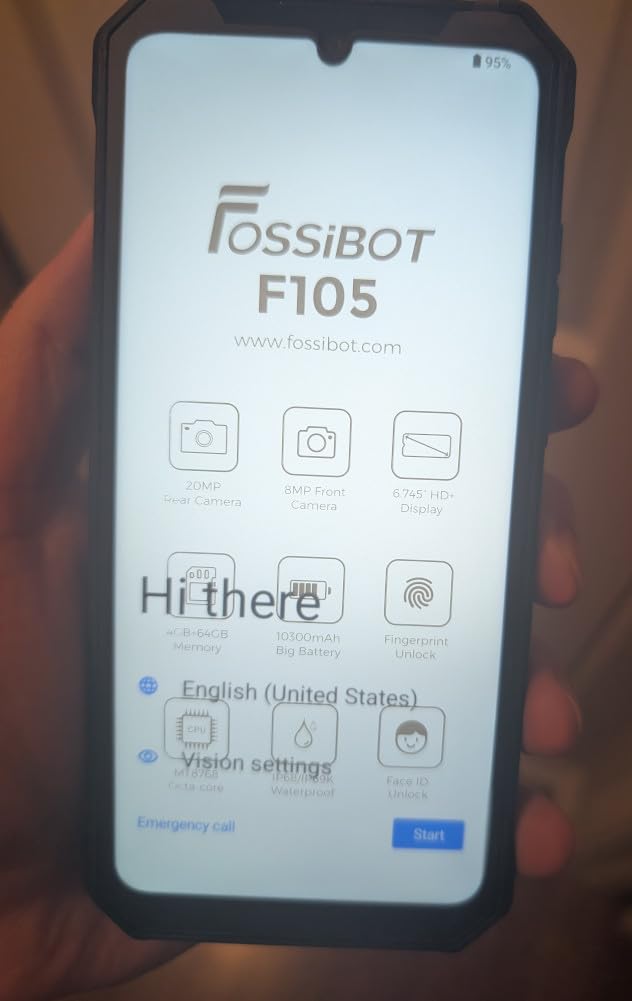 FOSSIBOT DT3 10.4 inch Rugged Tablet,21560mAh,32GB+256GB/2TB, Android15,66W Rapid Charging,2K IPS Display,Wi-Fi6,IP68,IP69K Waterproof Tablet,5G OutdoorTablet,64+32MP Camera,Face Unlock,OTG (Gray) customer photo 2
