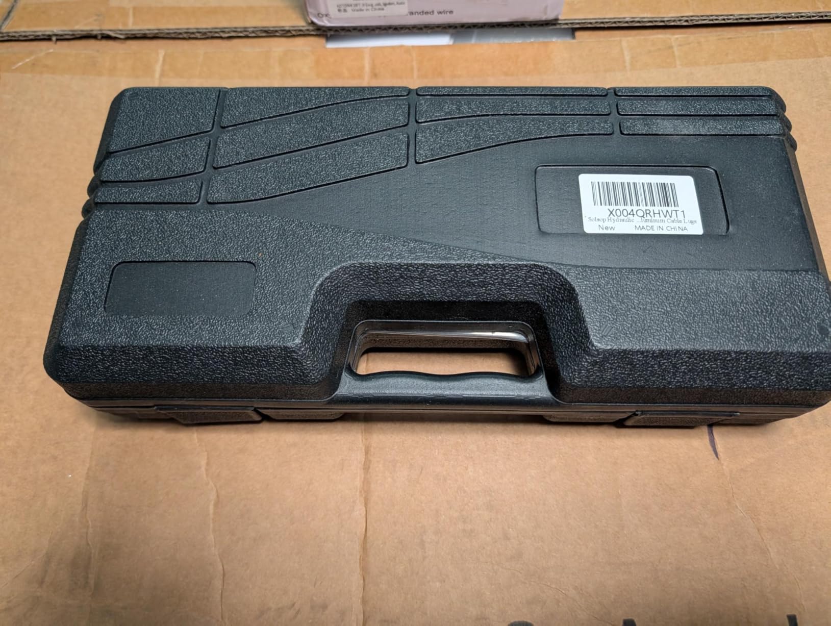 Solsop Hydraulic Crimping Tool 10 Ton with 9 Hex-Dies, 12–2/0 AWG customer photo 2