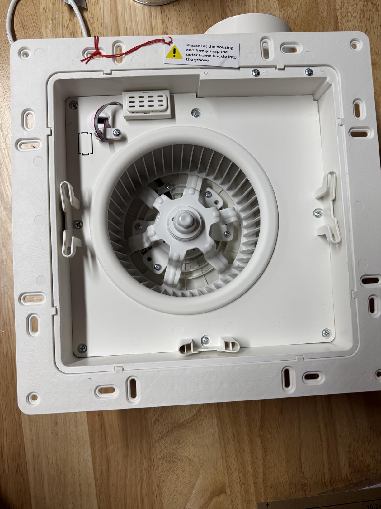 VIVOHOME Bathroom Exhaust Fan with Light & Humidity Sensor (160-110-50CFM) customer photo 2