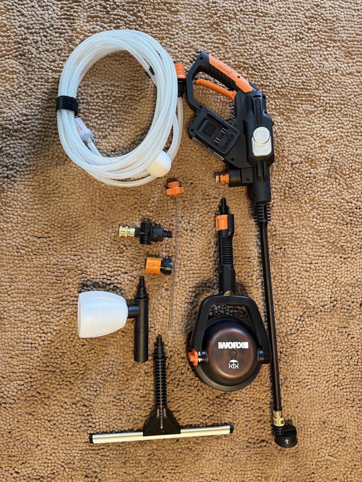 WORX Cordless Pressure Washer, 40V 800 PSI Power Washer, WG647 customer photo 1