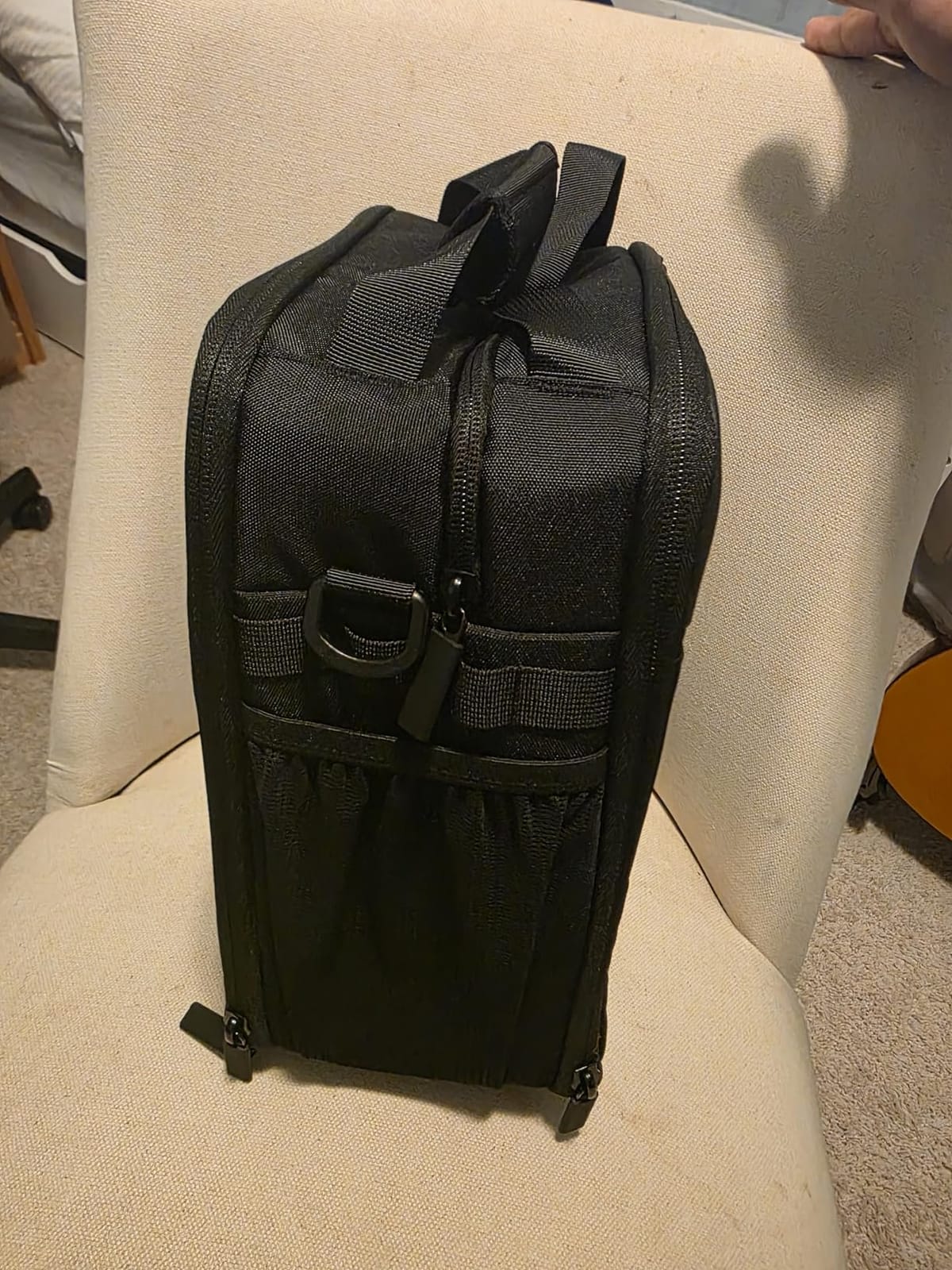 Flight Bag for Pilots - Fits All Aviation Travel Flight Gear Including Aviation Headset, Kneeboard, iPad & Accessories - Comes with Padded Protection, Shoulder Strap & Multiple Compartments customer photo 1