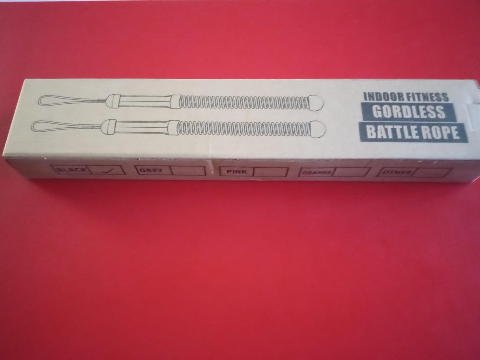 TRELC Portable Ropeless Battle Rope, Cordless Battle Rope for Home Gym customer photo 2