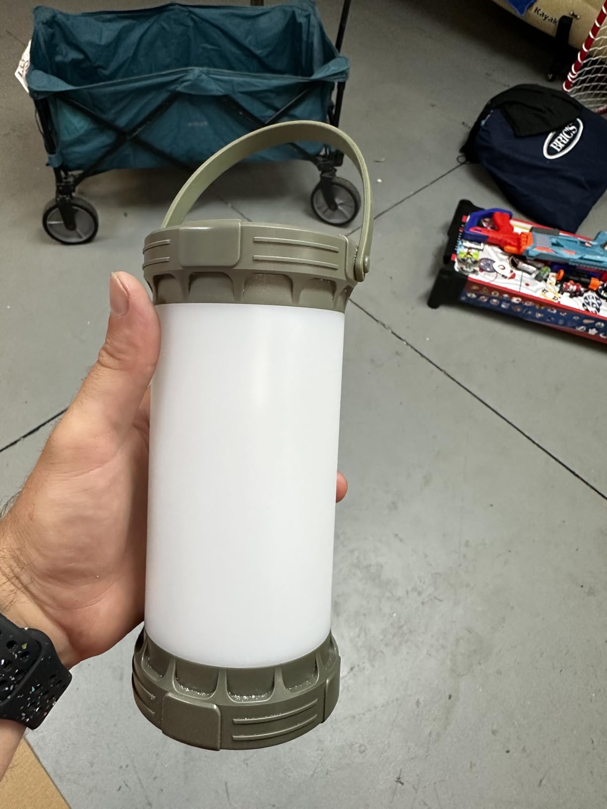 Glocusent LED Ultra Bright Camping Lantern, Camping Light with Max 1500LM customer photo 1