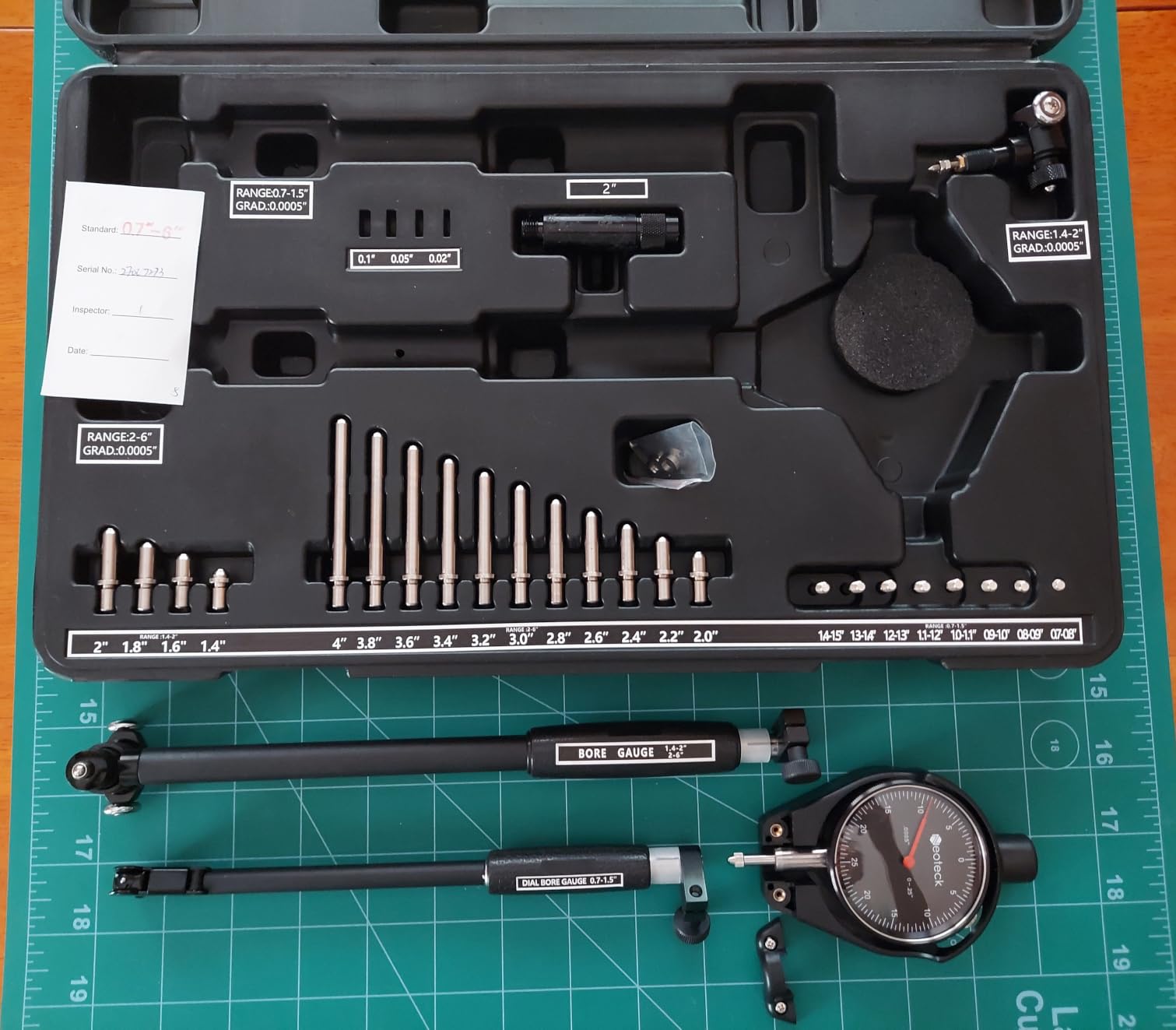 Neoteck Dial Bore Gauge with 0.7