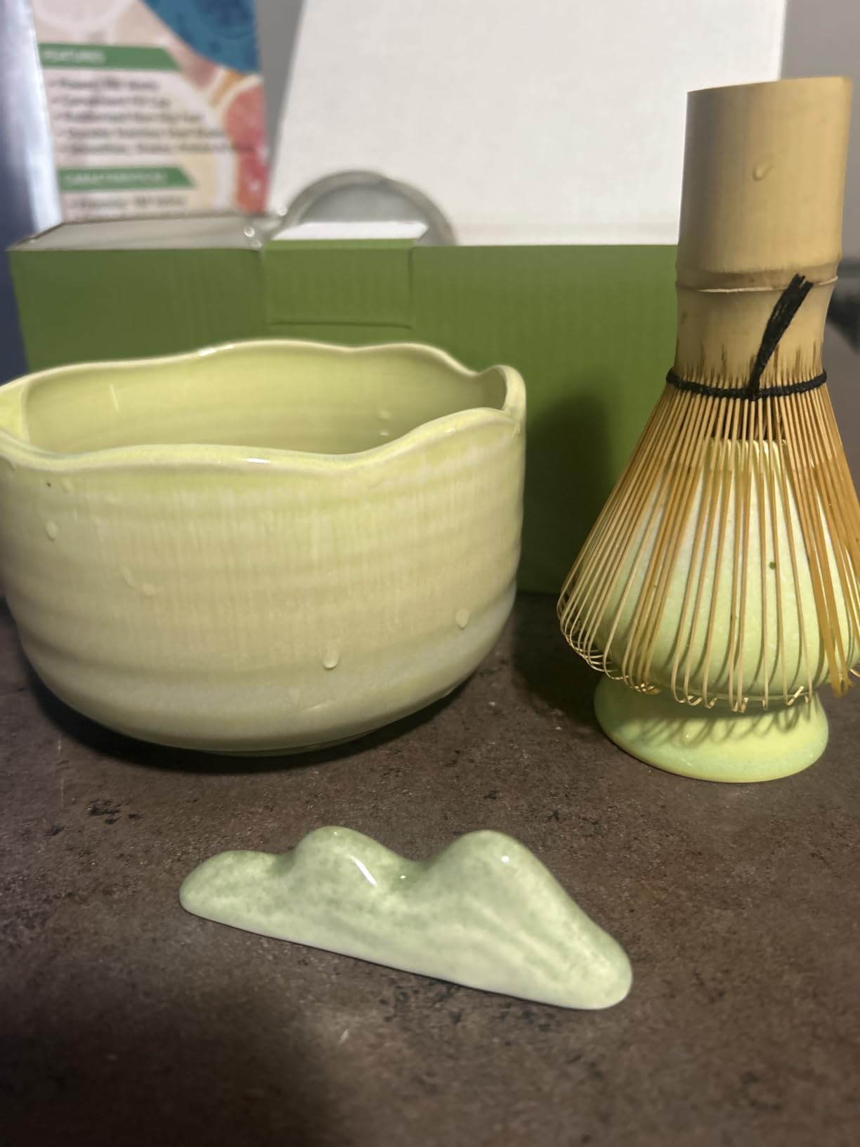 JBER Matcha Whisk Set, 7PCS Matcha Set with Bamboo Whisk and Ceramic Bowl customer photo 1