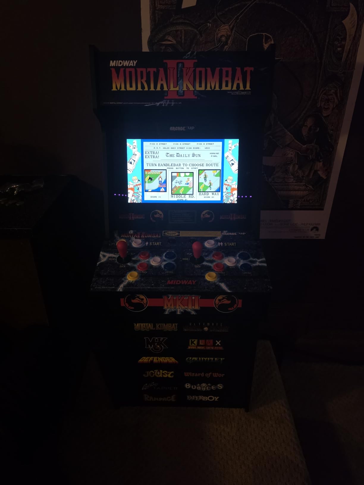 Arcade1Up Mortal Kombat Classic SE Arcade Machine, 15.6-Inch Screen customer photo 2
