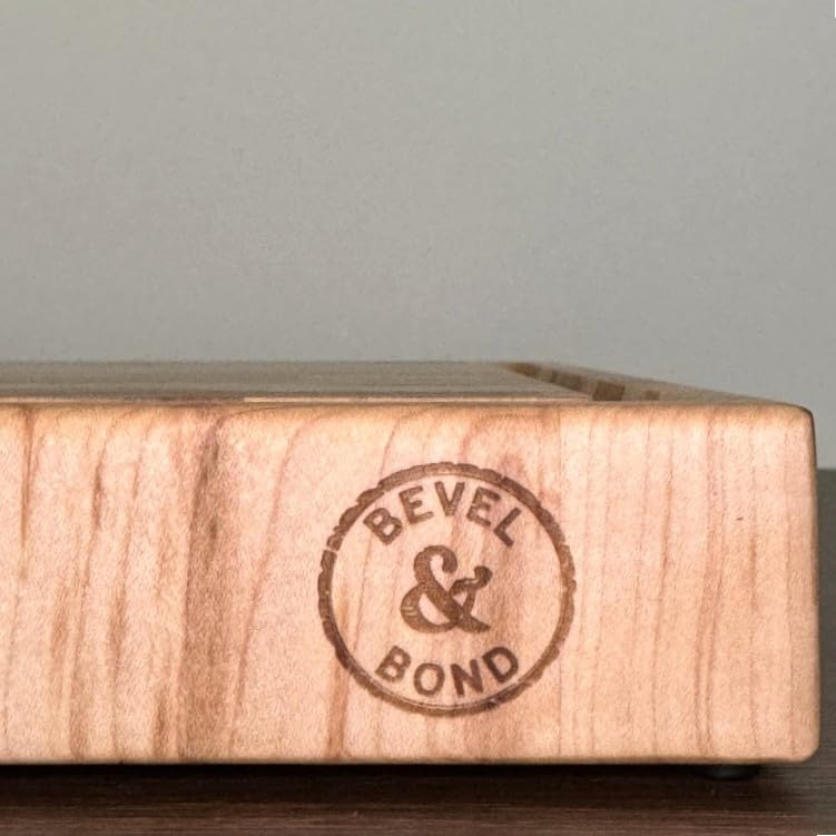 Maple End-Grain Cutting Board (Made in USA) 17