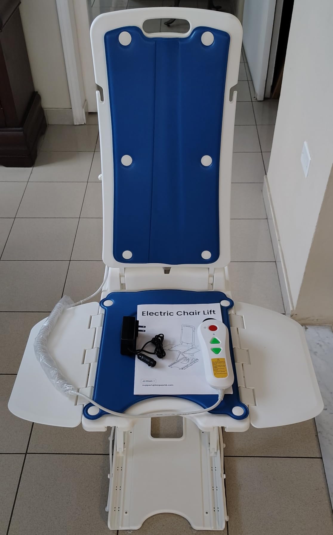 PERLECARE Electric Chair Lift for Elderly, Bath Lift for Tub, 308 lbs customer photo 2