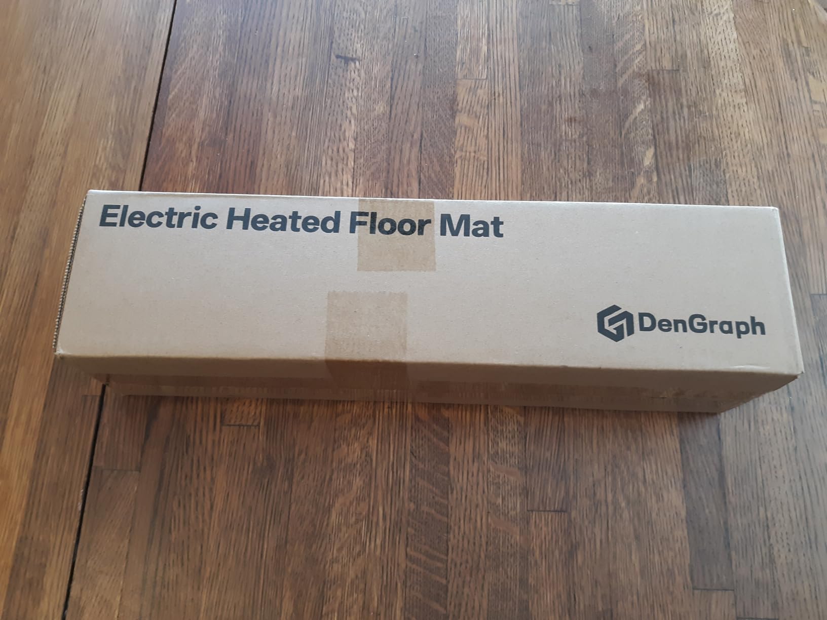 Heated Floor Mat for Foot Warmer - 110V Adjustable Temperature Under Desk Electric Heater with Timer for Office Bathroom Home, Heating Pad for Cold Feet customer photo 1