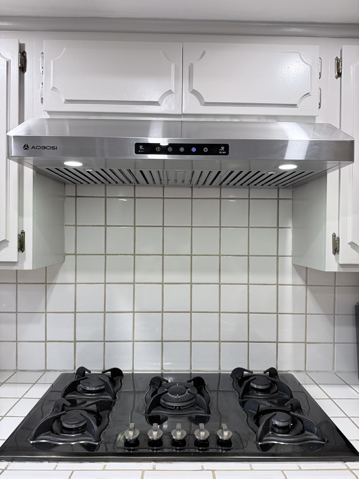AAOBOSI 30 Inch Under Cabinet Range Hood,Stainless Steel Kitchen Vent Hood customer photo 2