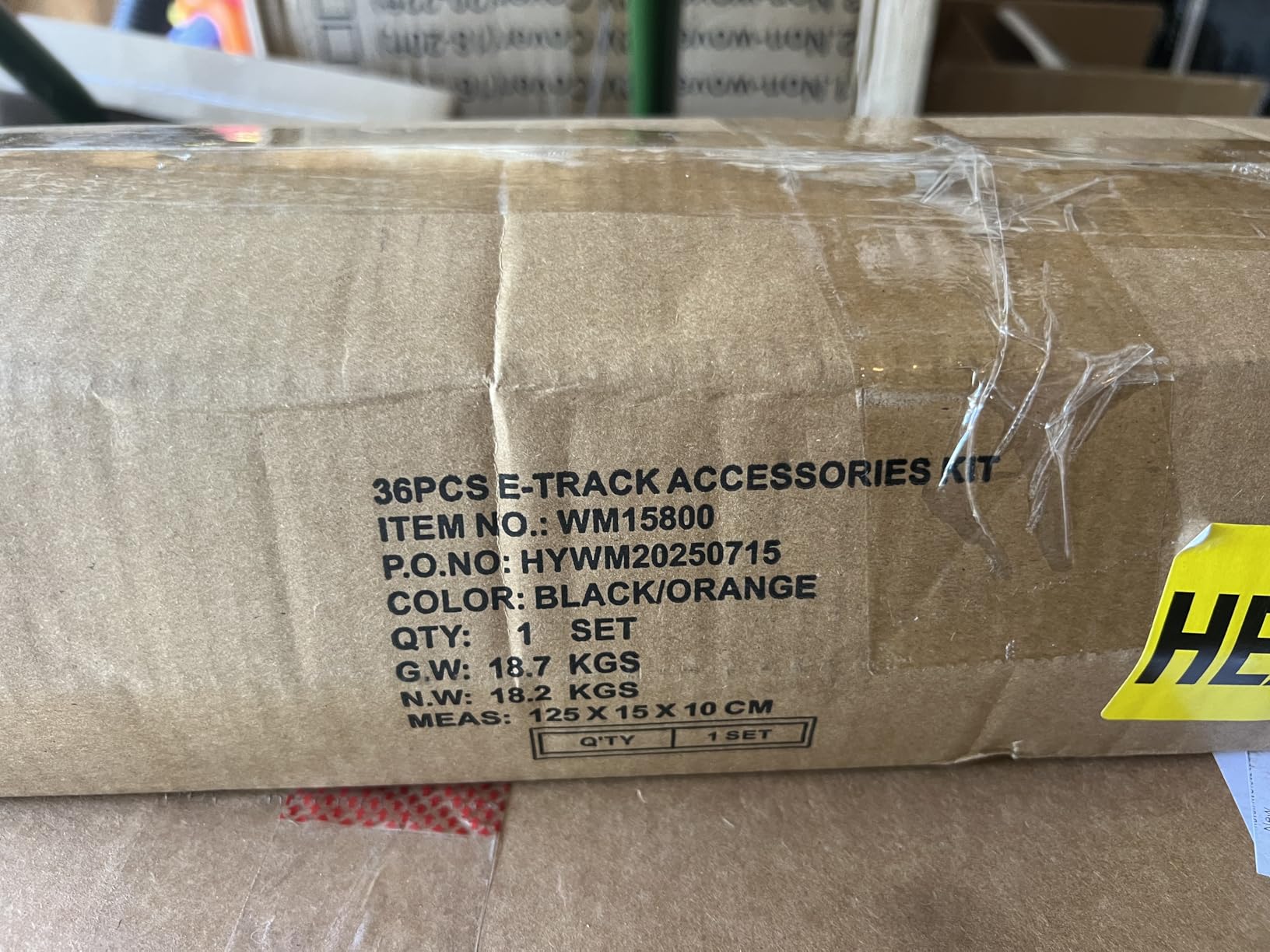 Wellmax 36PC E Track Rail Kit, Heavy Duty Tie Down for Enclosed Trailers customer photo 1