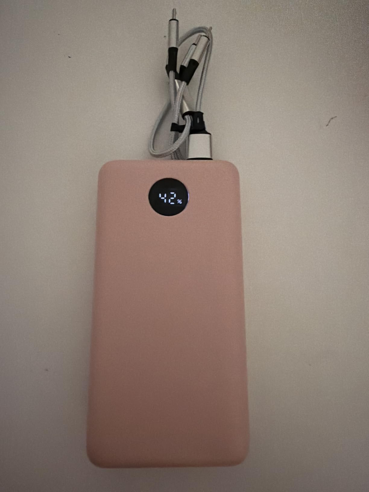 ZZI Portable Charger Power Bank 60000mAh, 22.5W PD Fast-Charge Battery Pack | Charge 5 Devices, 3-Ports & 3 in 1 Cable, 60% in 30min, 10 times for iPhone, Fit All Cell Phone/Tablets,Camping/Travel/Outage customer photo 1