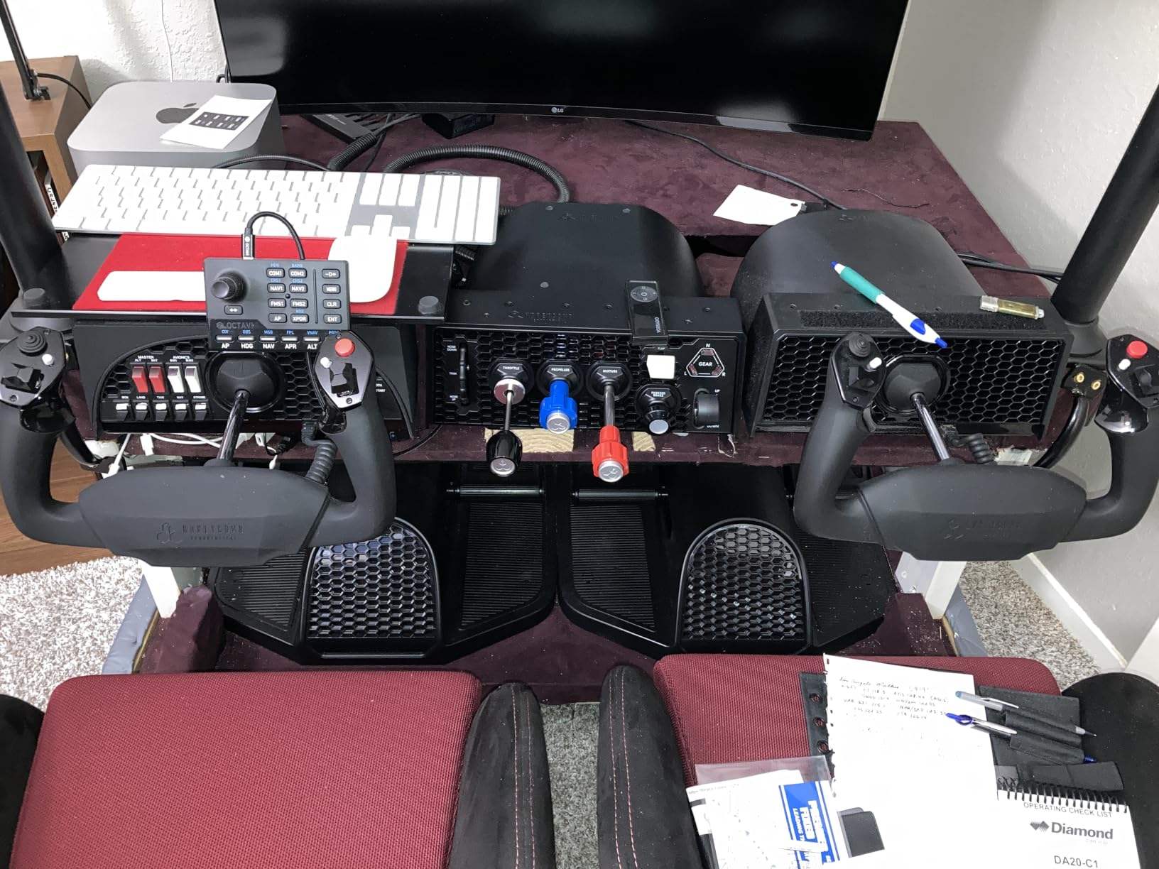 Honeycomb Sierra TPM Module | GA throttle quadrant for flight simulation, metal vernier axes, advanced flight controls customer photo 1