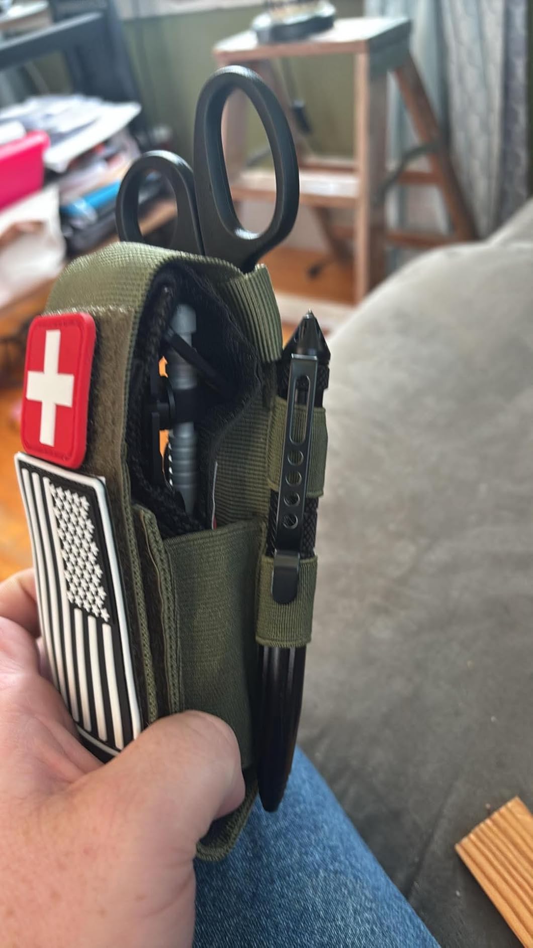 Military-Grade Tactical Combat Tourniquet - Severe Bleeding Control (Black) | Rapid One-Hand Application, Time-Stamped – First Aid, EMS, Law Enforcement, Civilian, Outdoor Survival customer photo 1