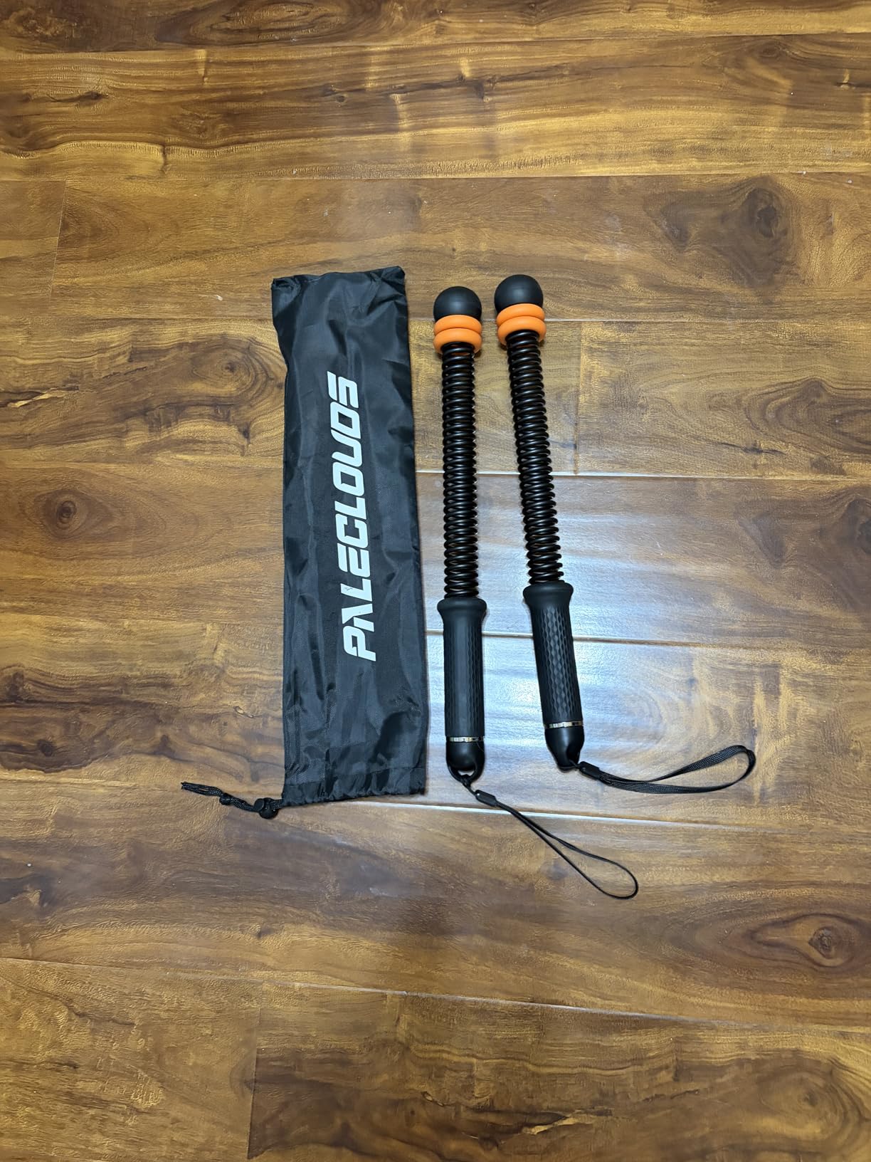 Portable Ropeless Battle Ropes, Adjustable Weights Cordless Battle Ropes for Home Gym with Storage Bag, Weighted Exercise Equipment for Low-Impact Workout, Strength & HIIT, for Men & Women customer photo 1