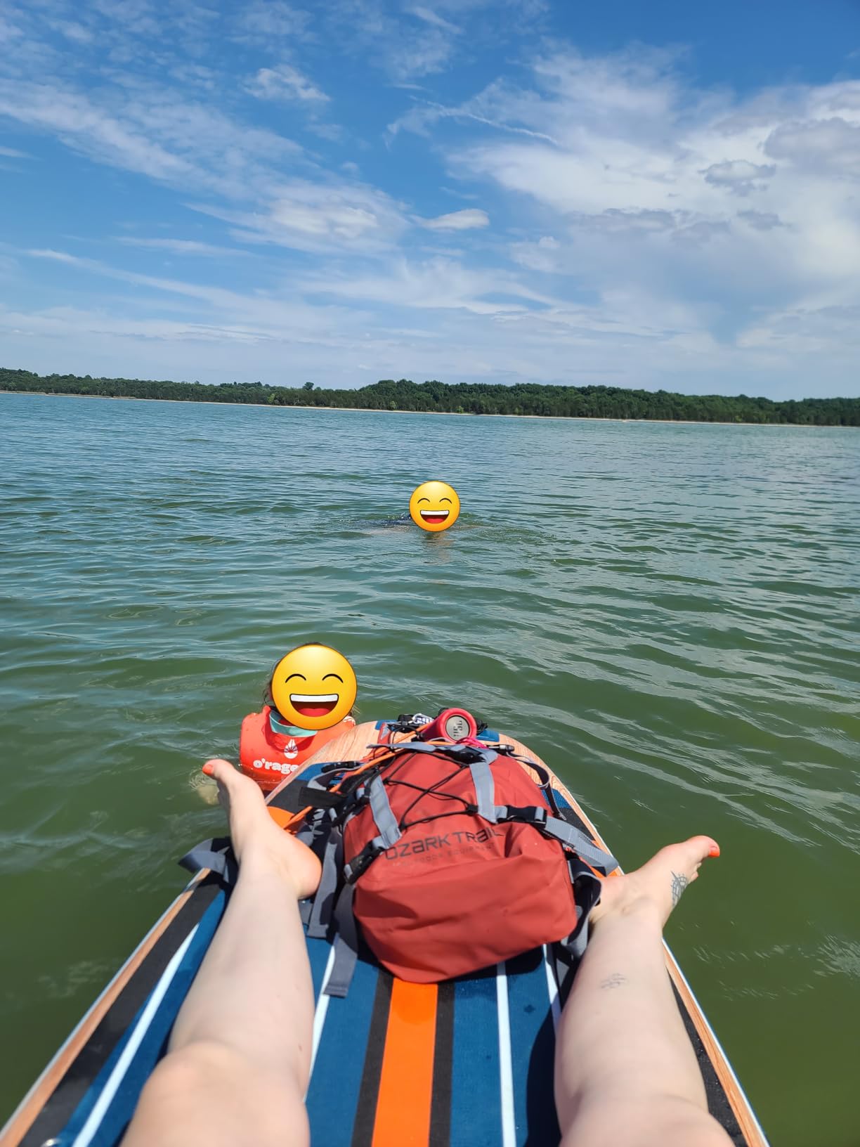 Niphean (Extra Large) Inflatable Paddle Board, SUP for 2+1 People/Family customer photo 2