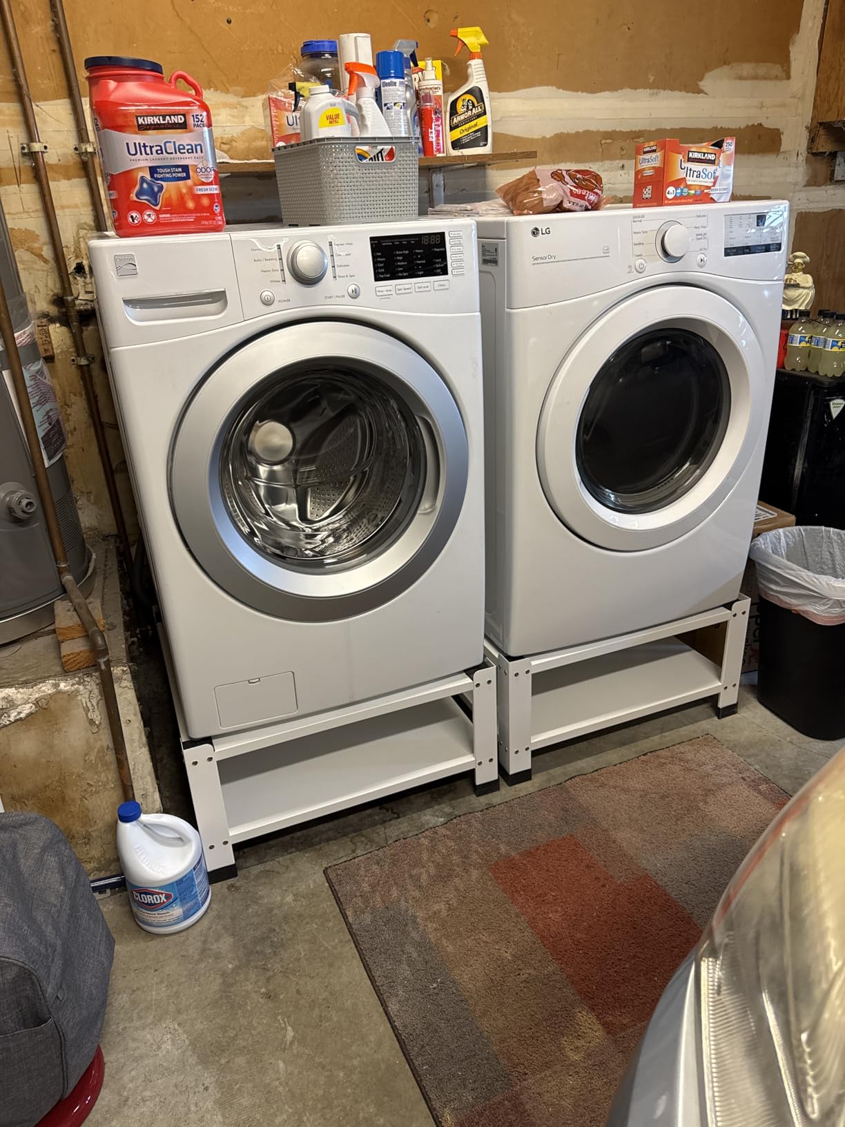 Washer and Dryer Pedestal with Storage, 29 Inch, 23 Inch High customer photo 1