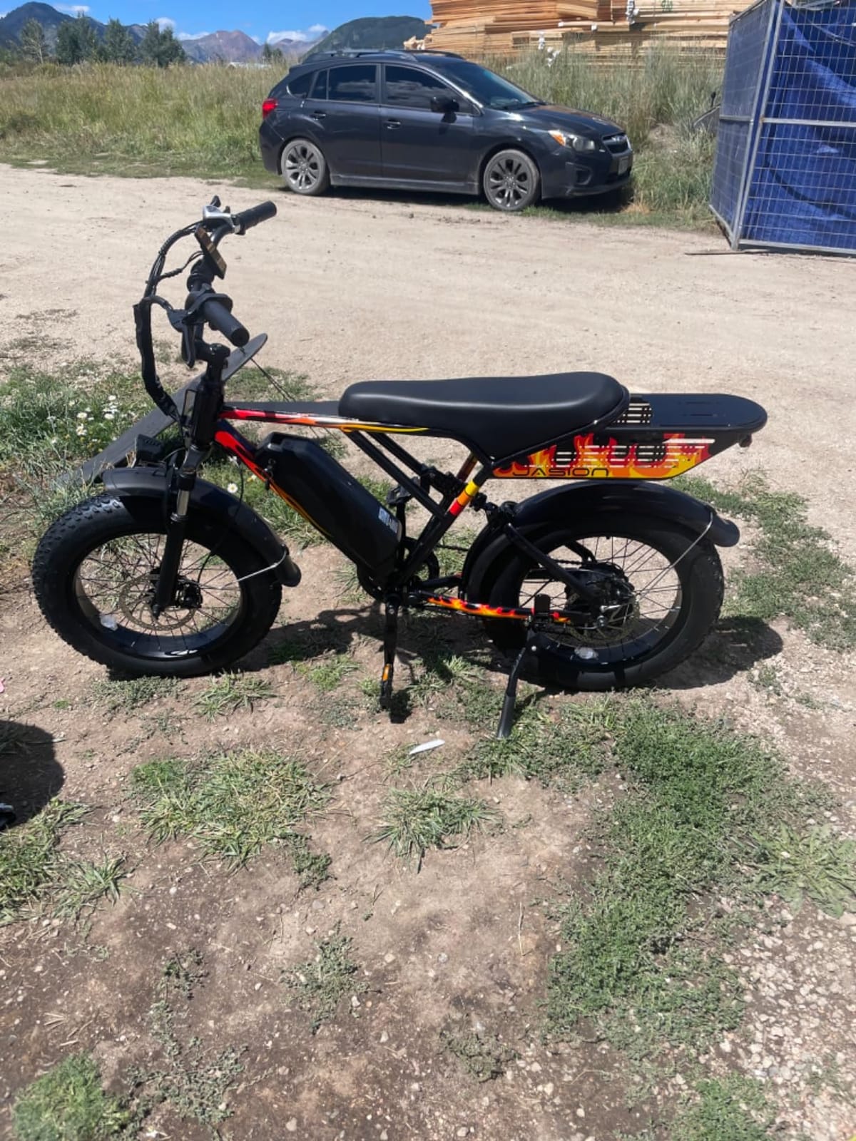 Jasion RetroVolt Electric Bike, 70-Mile Range, 2000W Peak, Fat Tire | 48V 15Ah Removable Battery, 30MPH E bike, 5 Riding Modes, 7-Speed, Full Suspension, IPX6, for Commuters, Beaches, Weekends customer photo 2