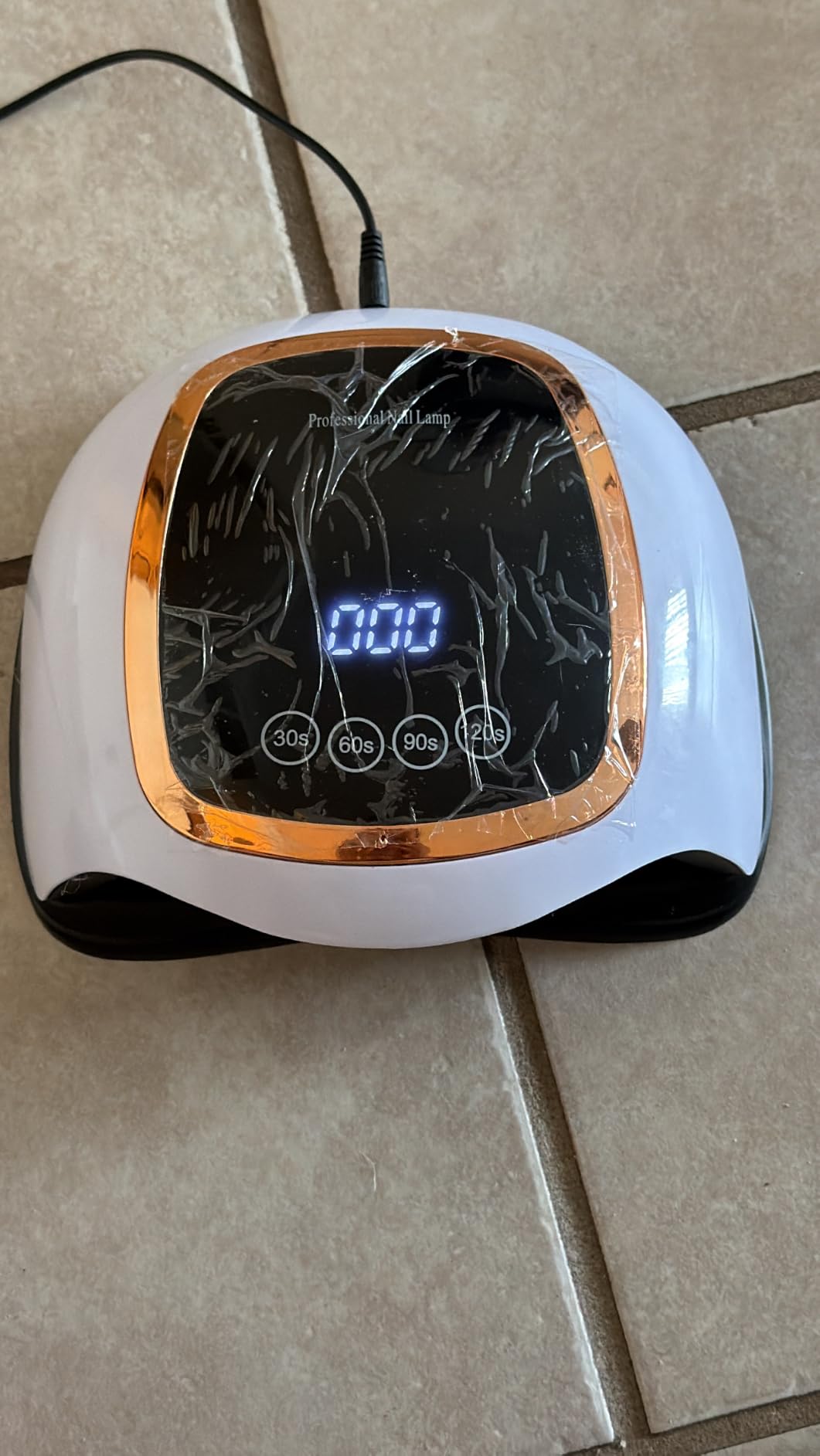 UV Nail Lamp, 180W LED Nail Dryer for Gel Polish, Touch Screen, 42 Beads customer photo 1
