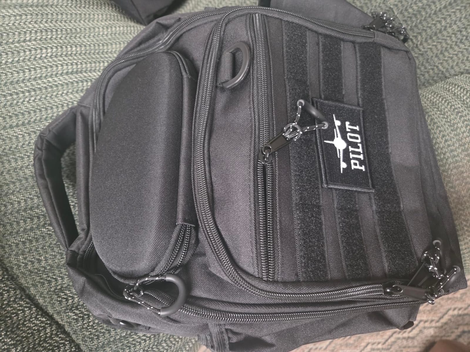 Pilot Bag, Aviation Headset Bag, Flight Bags for Pilots | Multiple Pockets for 15