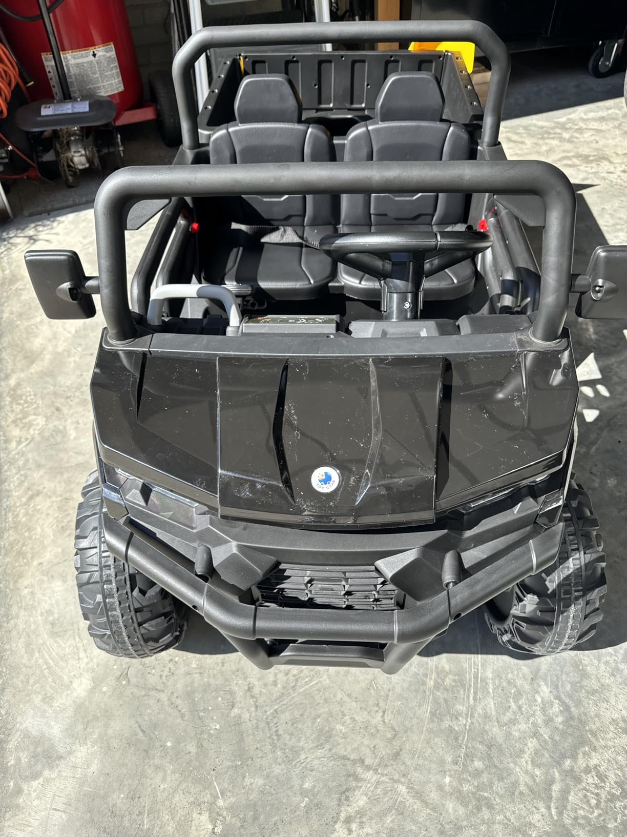 Hikole XL 24V ATV, 4 Wheelers for Kids Ages 6-14, 2 Seater, Rosy customer photo 1