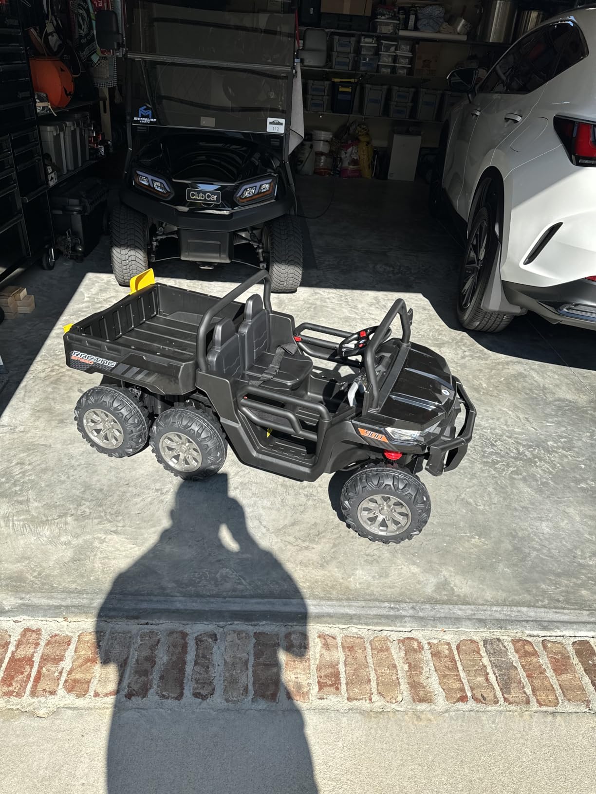 Hikole XL 24V ATV, 4 Wheelers for Kids Ages 6-14, 2 Seater, Rosy customer photo 2