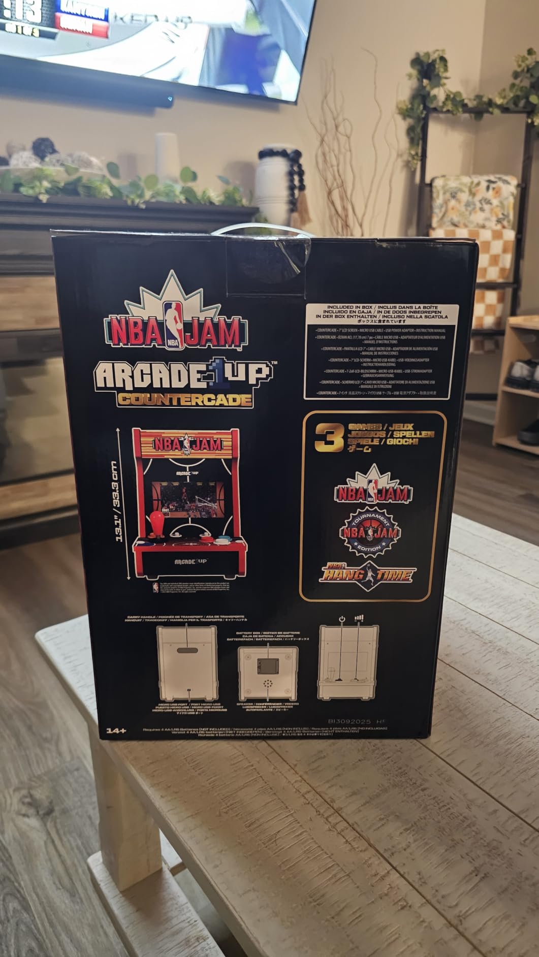 Arcade1Up NBA JAM Countercade Arcade, NBA JAM TE and NBA Hang Time customer photo 1