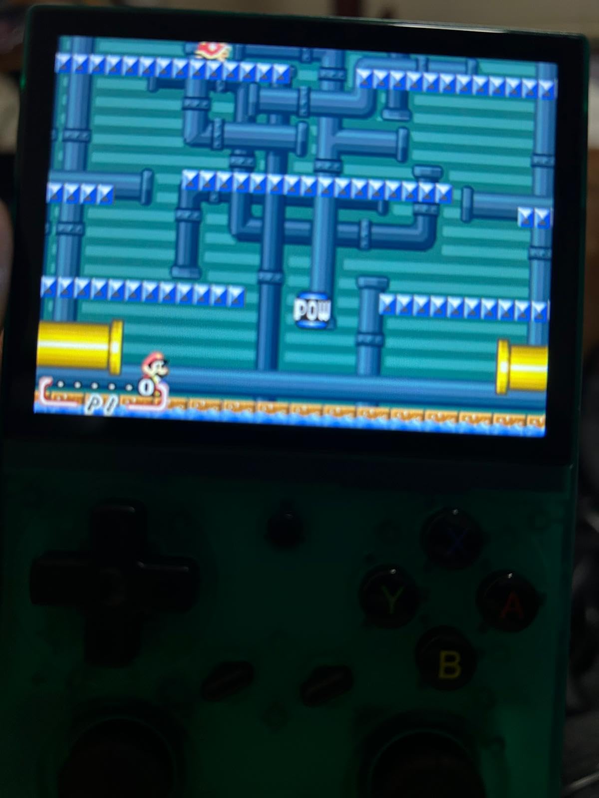 RG35XX Pro - Retro Handheld Game Console, 3.5-Inch IPS Screen, Linux OS, 64GB Card, 3200mAh Battery, WiFi & Bluetooth, HDMI Output, Includes Screen Protector & Keychain (Transparent Teal) customer photo 1