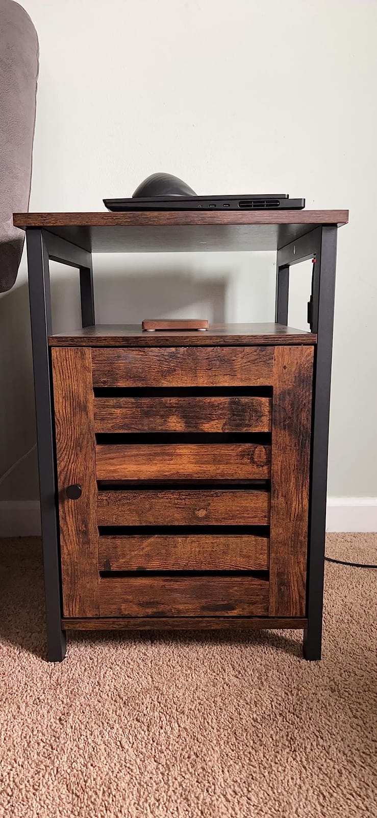 VASAGLE 5-Drawer Dresser, Chest of Drawers, 31.5 x 15.7 x 47.4 in customer photo 1