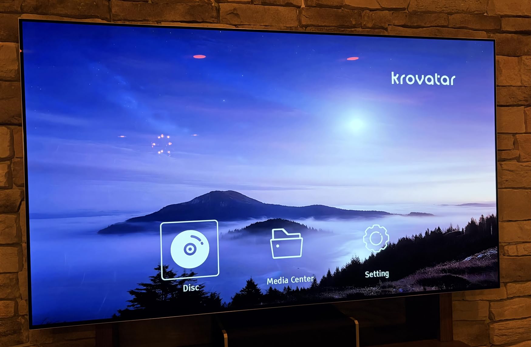 Krovatar 4K UHD Blu-ray Disc Player with Bluetooth Function | Support Blu-ray, 3D, 4K upscaling, UHD, SACD, DVD, CD, Multi-Format Media Playback, HDMI Cable Included customer photo 1