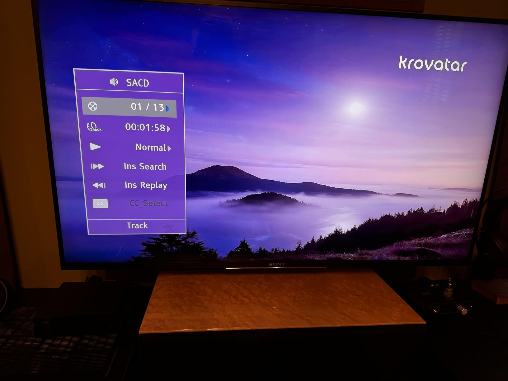 Krovatar 4K UHD Blu-ray Disc Player with Bluetooth Function | Support Blu-ray, 3D, 4K upscaling, UHD, SACD, DVD, CD, Multi-Format Media Playback, HDMI Cable Included customer photo 2