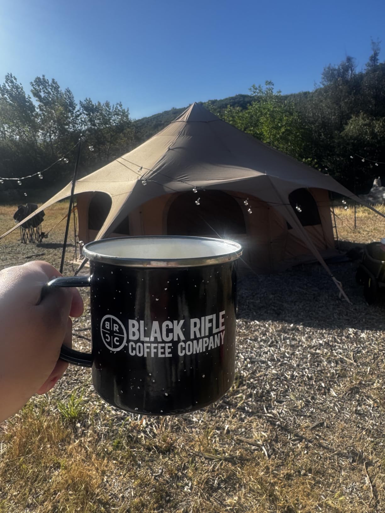 MC TOMOUNT Canvas Bell Tent with Stove Jack, 16.4ft*High9.2ft Glamping Tent customer photo 1