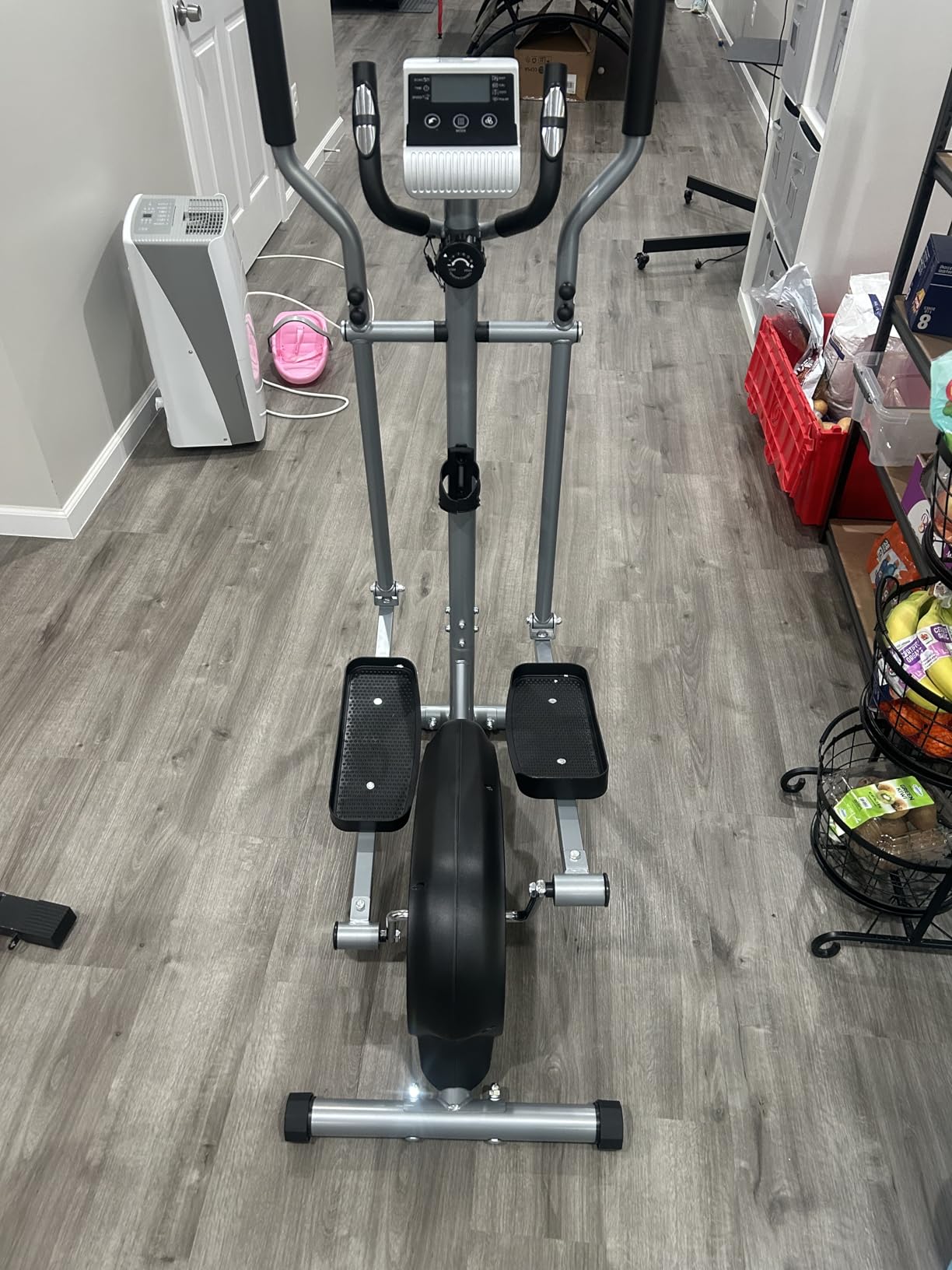 THERUN Elliptical Exercise Machine, Ultra-Quiet Magnetic Machine for Home | 13.2LBS Flywheel, 16 Resistance Levels, Pulse Sensor & LCD Monitor for Smooth Full-Body Cardio Workouts customer photo 2