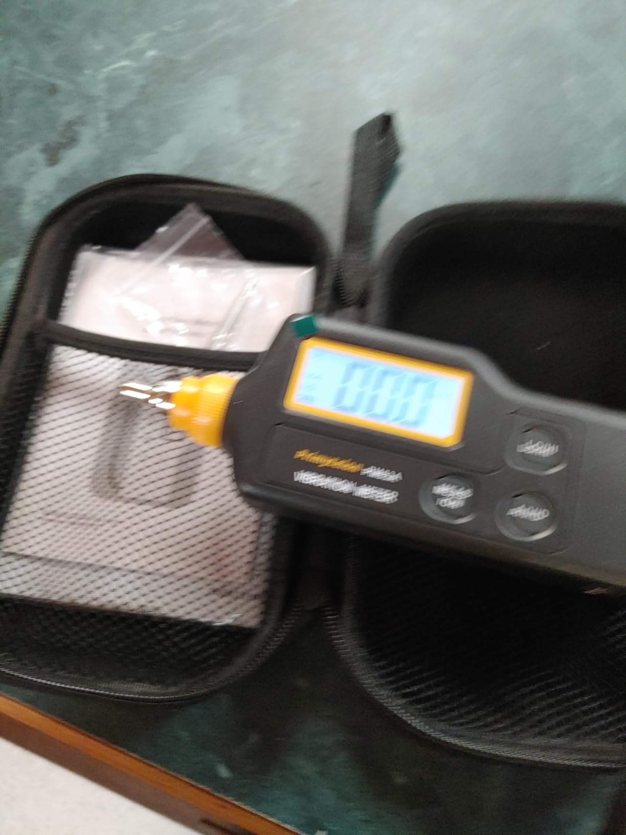 PM63A Vibration Meter Handheld, High-Precision Digital Vibration Tester, 20-Hour Continuous Runtime for Predictive Maintenance & Motor Analysis customer photo 2