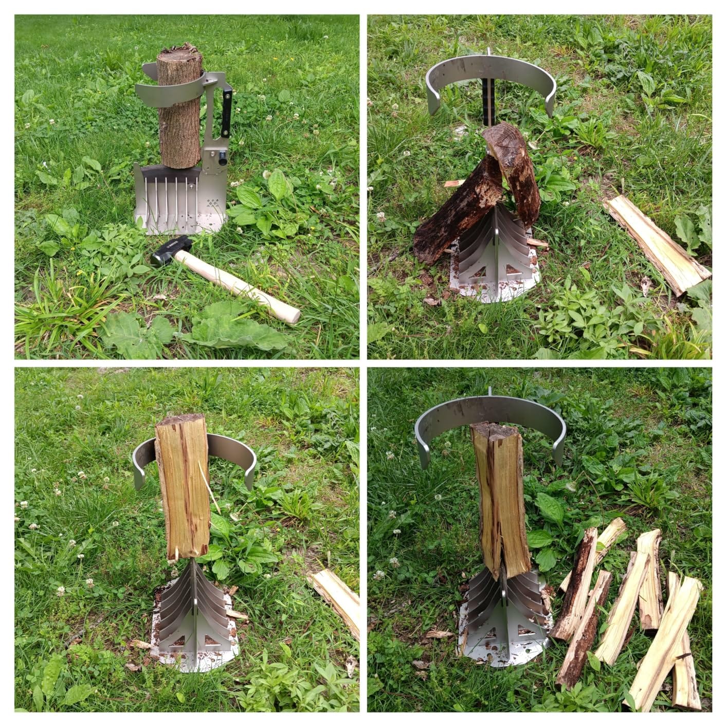 Breeo QwikSplit Kindling Splitter - Manual Log Splitter with Mallet customer photo 1