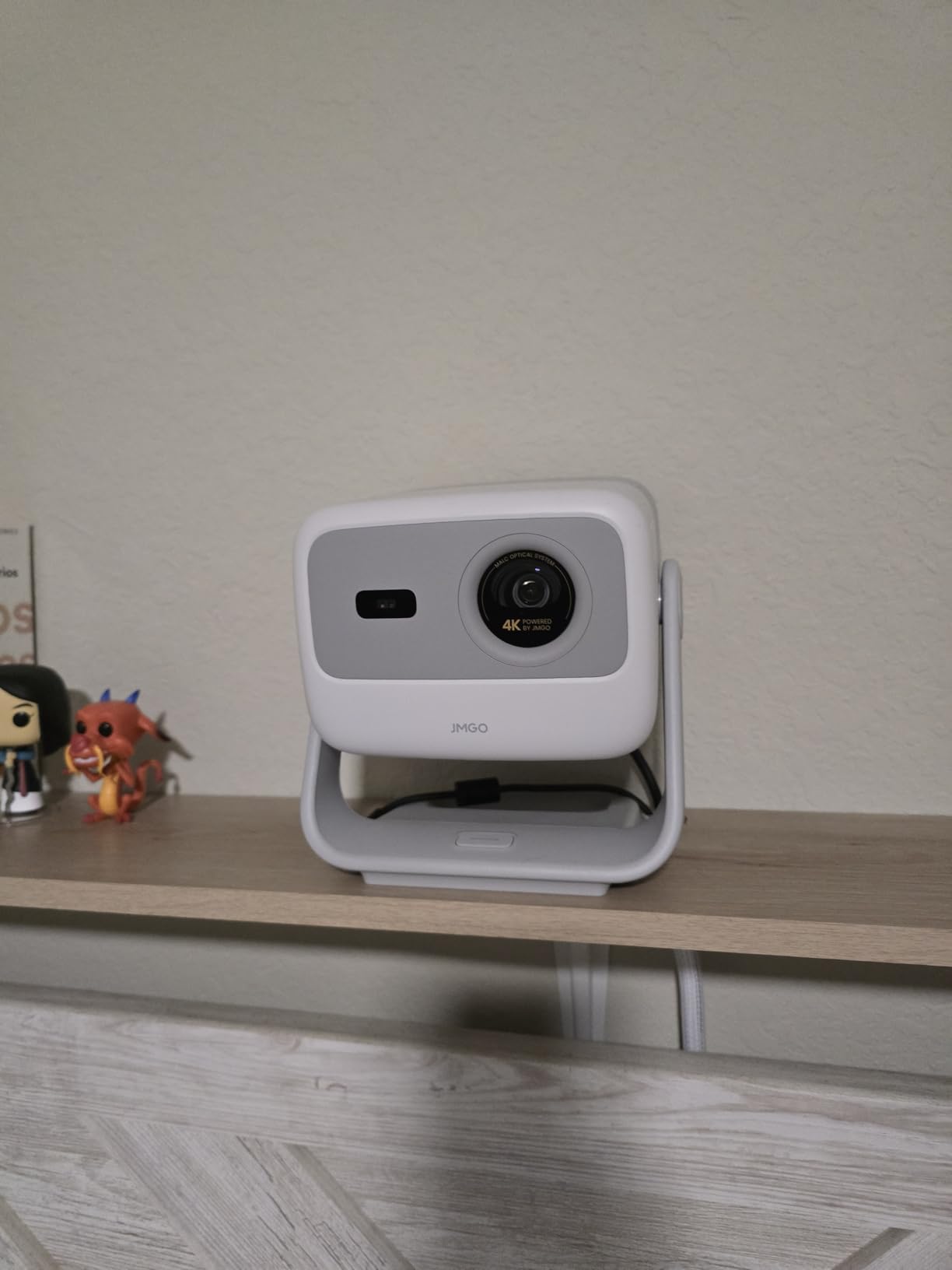 JMGO N1S 4K Upgrade Triple Laser Projector, 1700 ISO Lumens, Google TV | Gimbal Auto Focus, Google TV & Netflix, 110% BT.2020, HDR10, Wi-Fi 6, Dolby Audio, 3D Support, 200